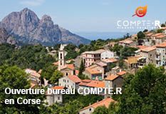 OUVERTURE BUREAU COMPTE.R EN CORSE