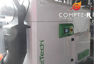 CHAUDIÈRE BIOMASSE POUR LE COLLÈGE A AJACCIO