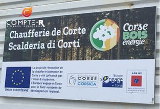 INAUGURATION DE LA CHAUFFERIE MIXTE DE CORTE