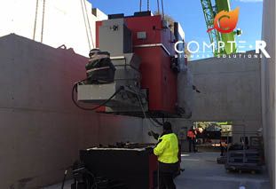 MONTAGE DE CHAUDIÈRE BIOMASSE A BURGOS