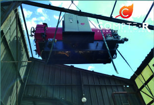 LIVRAISON DE CHAUDIÈRES BIOMASSE A LEVROUX