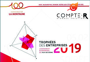 COMPTE.R EST NOMINE POUR LES TROPHÉES DES ENTREPRISES DU PUY DE DÔME