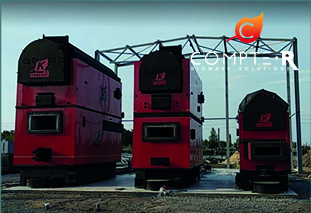 MONTAGE DES CHAUDIERES DU RESEAU DE CHALEUR DE BUDA-KOCHELEVO