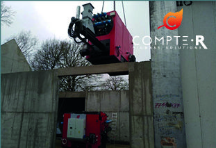 LIVRAISON DES CHAUDIERES DU RESEAU DE CHALEUR BOIS A RETIERS