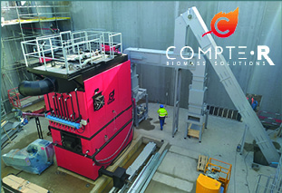 LIVRAISON DES CHAUDIÈRES BIOMASSE A LA BOURBOULE